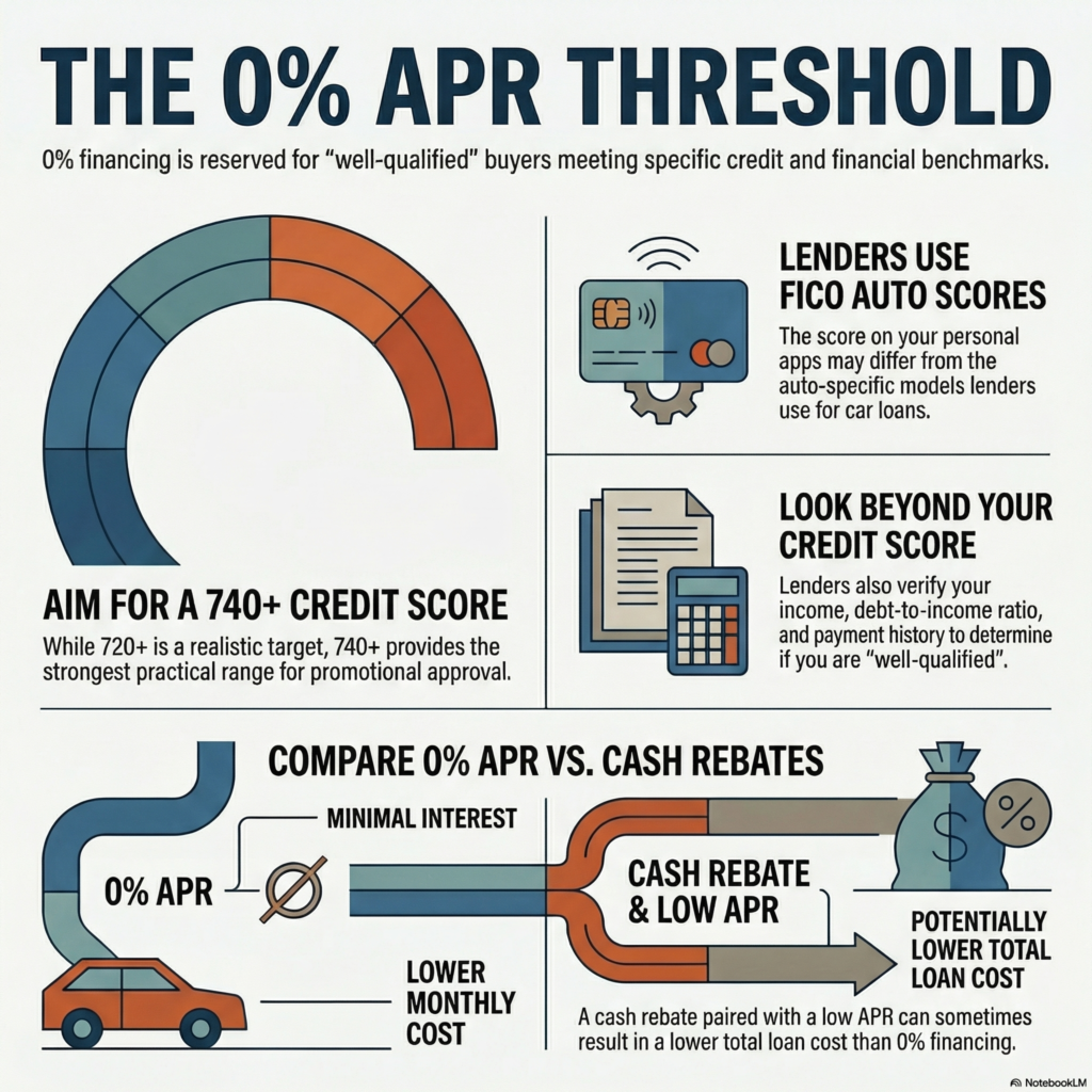 What Credit Score Do You Need for 0% Car Financing complete guide