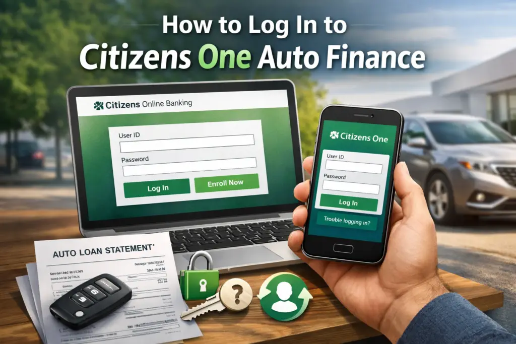 How to Log In to Citizens One Auto Finance