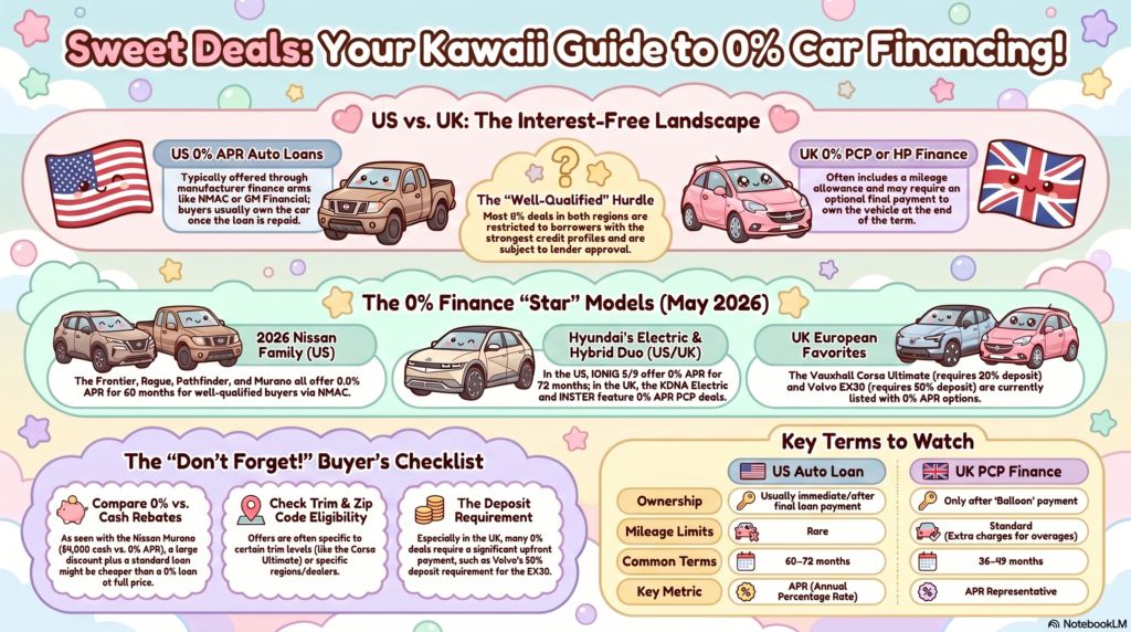 Which Cars Usually Offer 0% Financing? UK and US Buyer Guide 