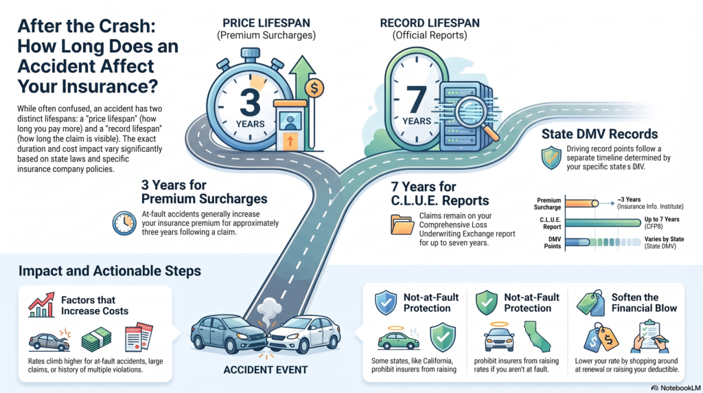 How Long Does an Accident Stay on Your Insurance?